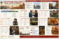 Egyptian Dialect & Culture Educational Poster